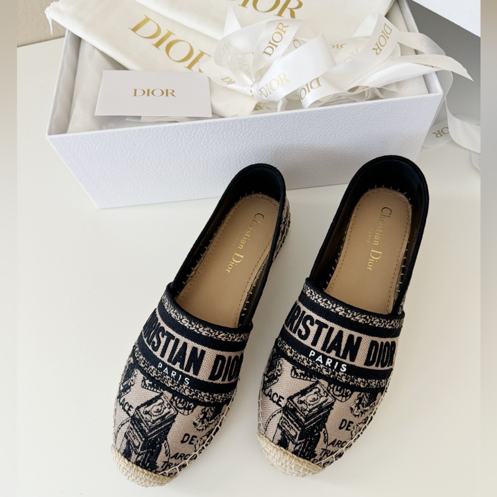 NWT Dior Granville Espadrille